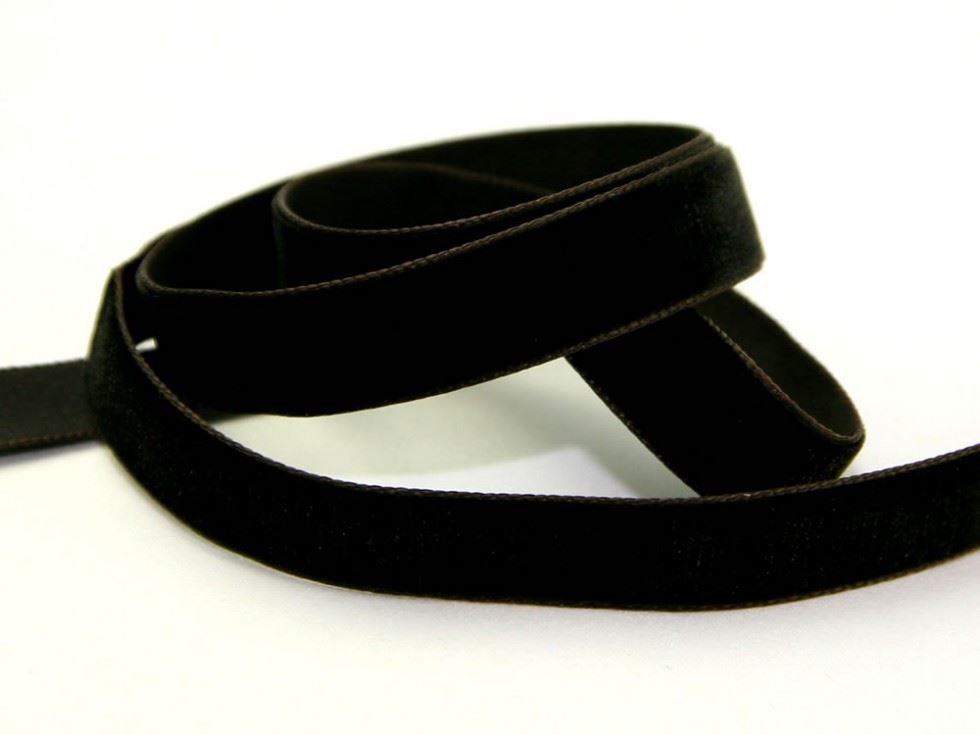 Berisfords Velvet Ribbon Mini Roll 9985 Black Coffee
 