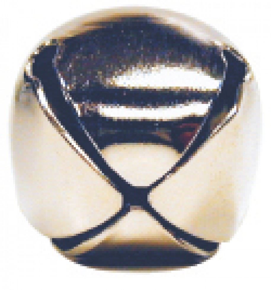 Craft Factory Round Craft Bells Silver