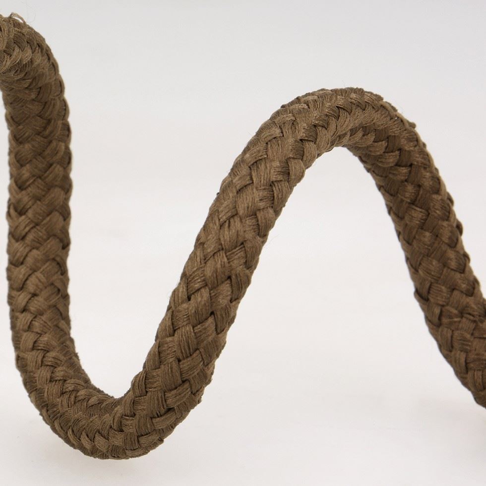 Stephanoise Round Braided Cord Mocha Brown