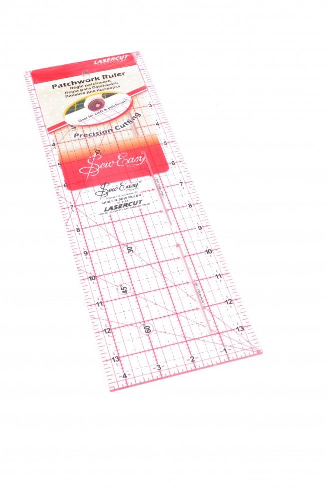 Sew Easy Patchwork Quilting Ruler 14 x 4.5 inch - Image 3