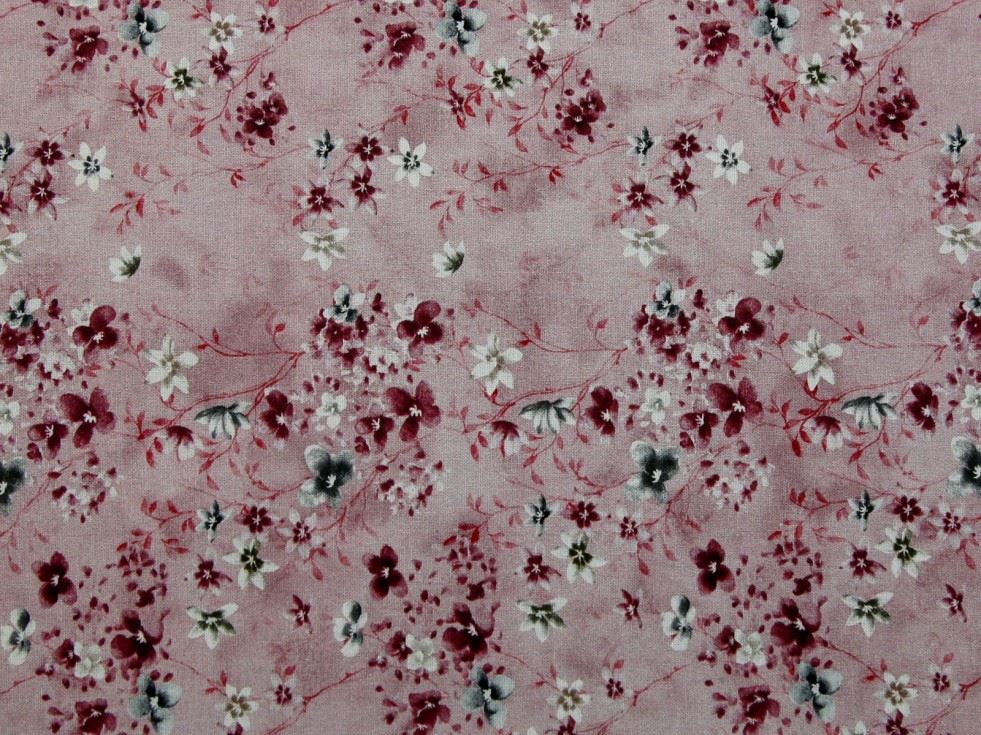 Pink Deadstock 100% Cotton Fabric