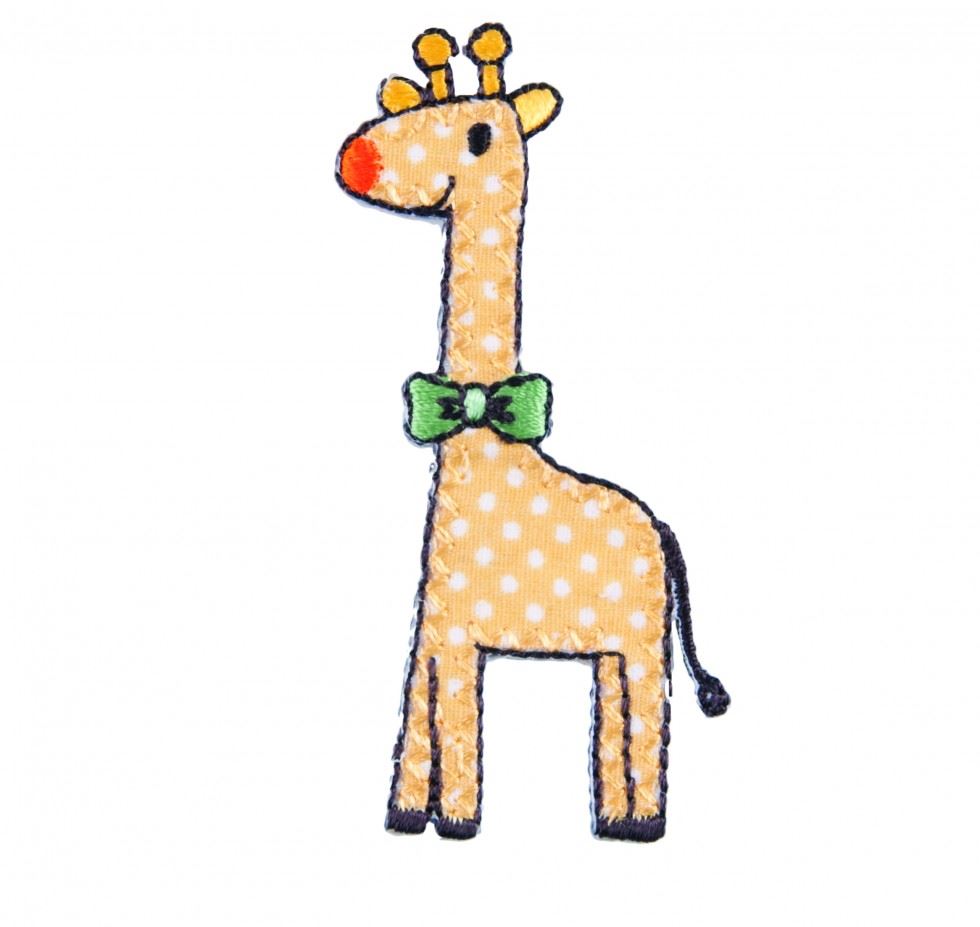 Craft Factory Yellow/White Patch Motif Spotted Giraffe