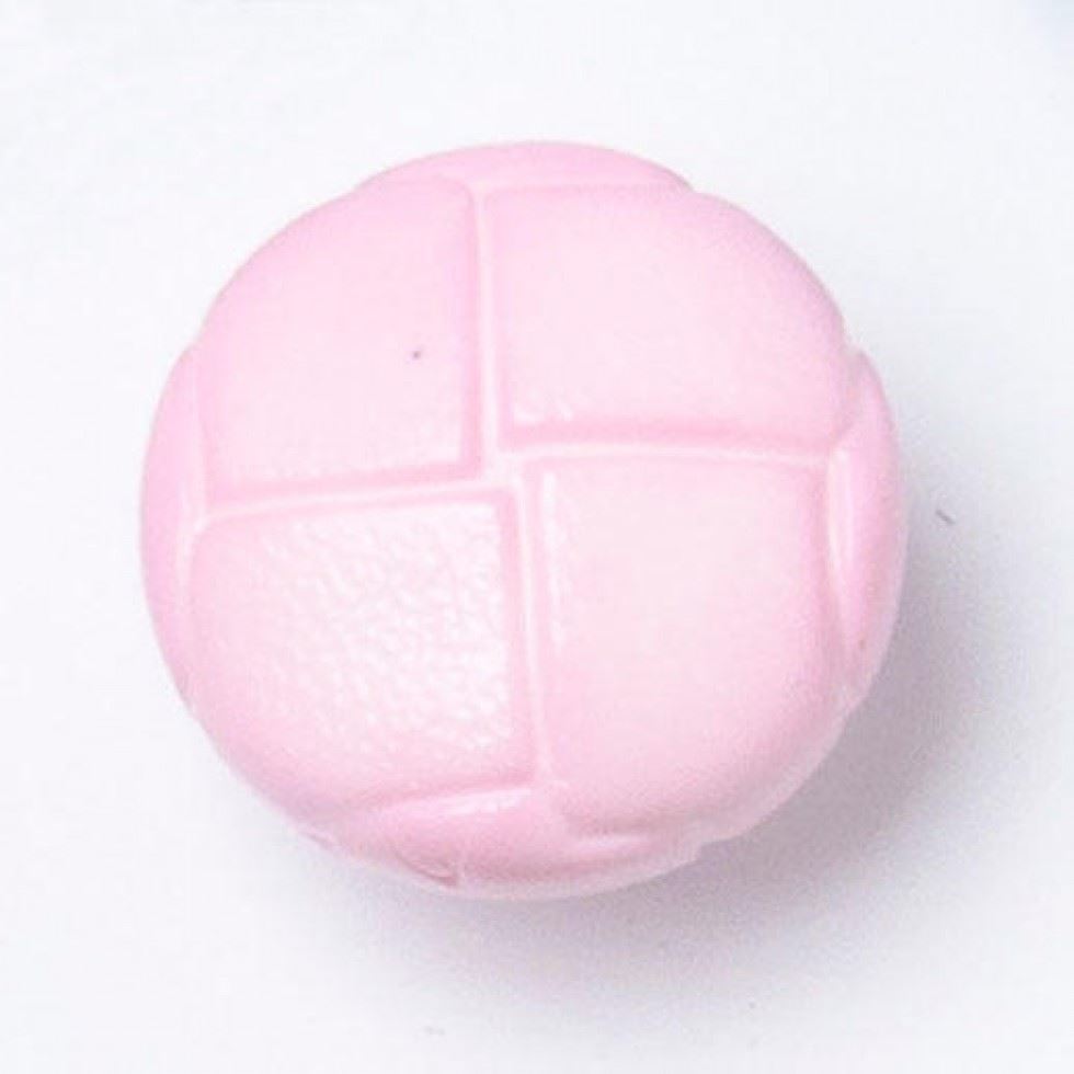 Round Football Buttons (Value Pack) Pale Pink
 