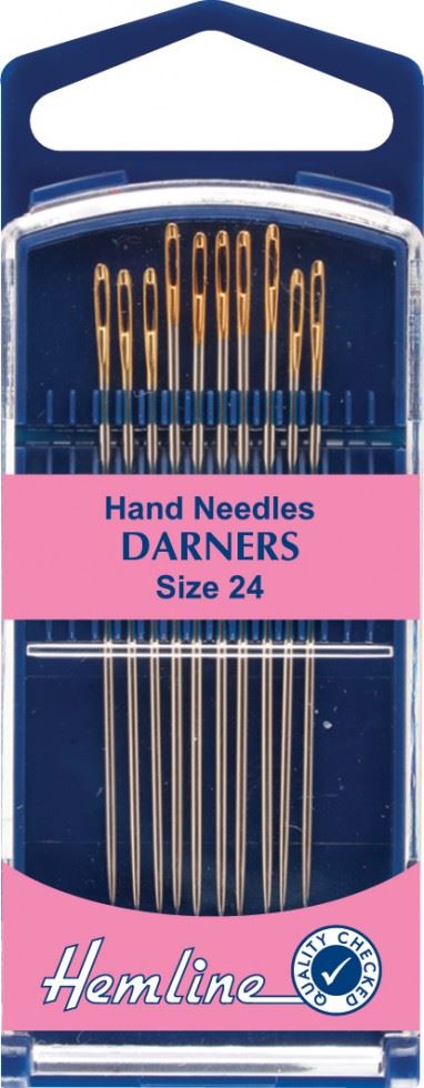 Hemline Gold Darning Needles