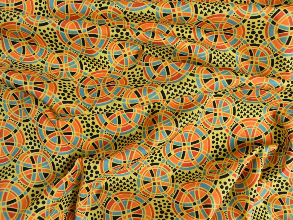 Storrs London Egyptian Cotton Lawn Fabric Yellow