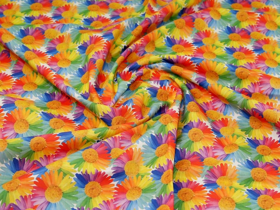 100% Craft Cotton Fabric Multicoloured
 