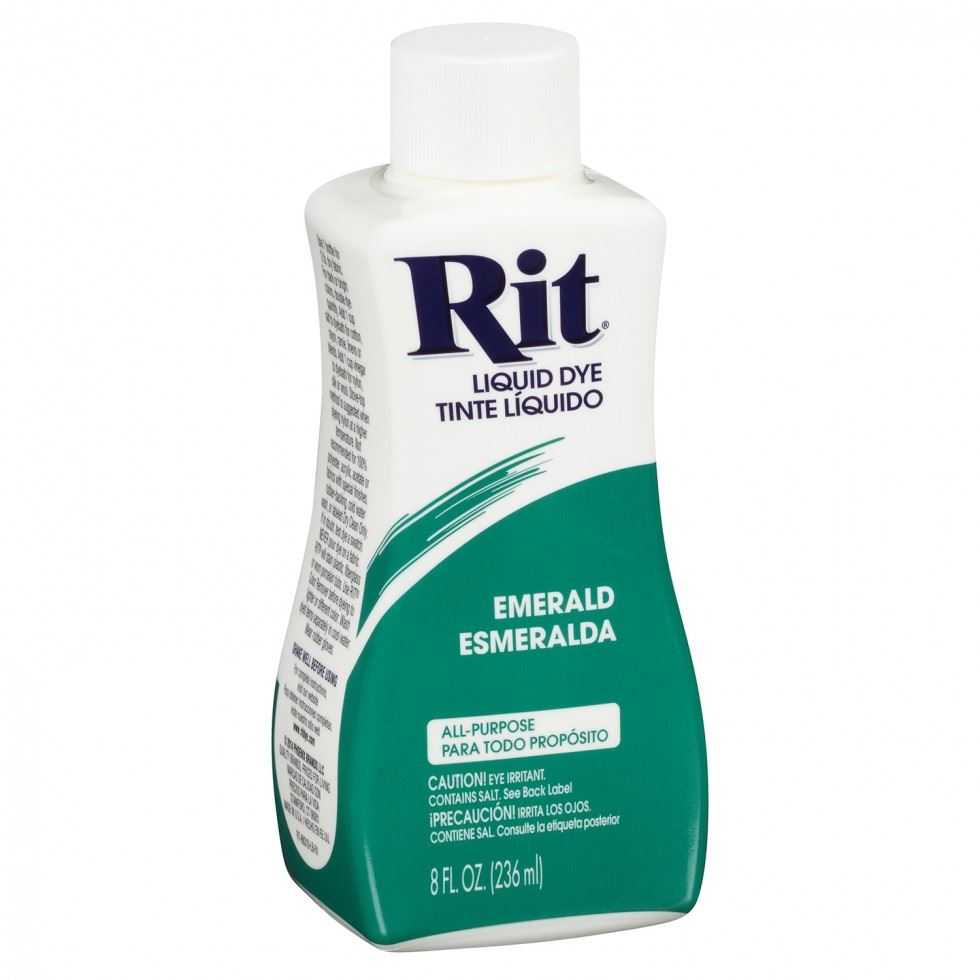 Rit Emerald Green Liquid Fabric Dye