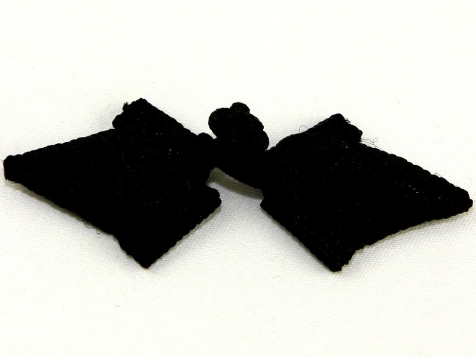 Black Chinese Button Frog Fasteners