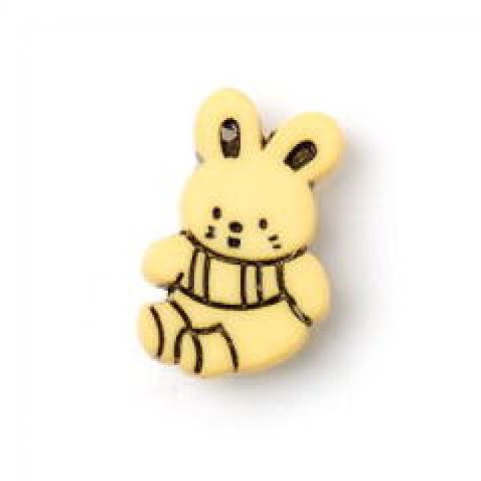 Crendon Cute Bunny Shank Buttons (Value Pack) Yellow