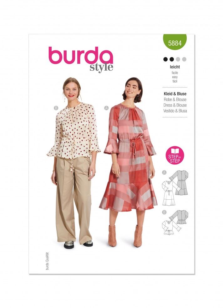 Burda Sewing Pattern 5884