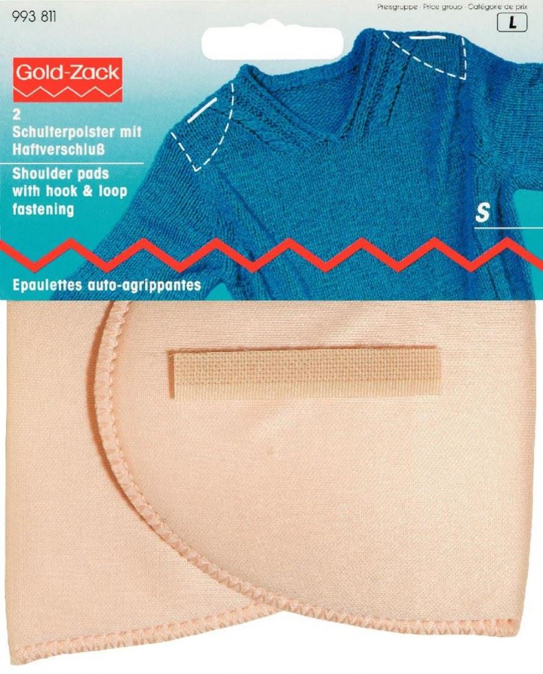 Prym Peach Set In Shoulder Pads