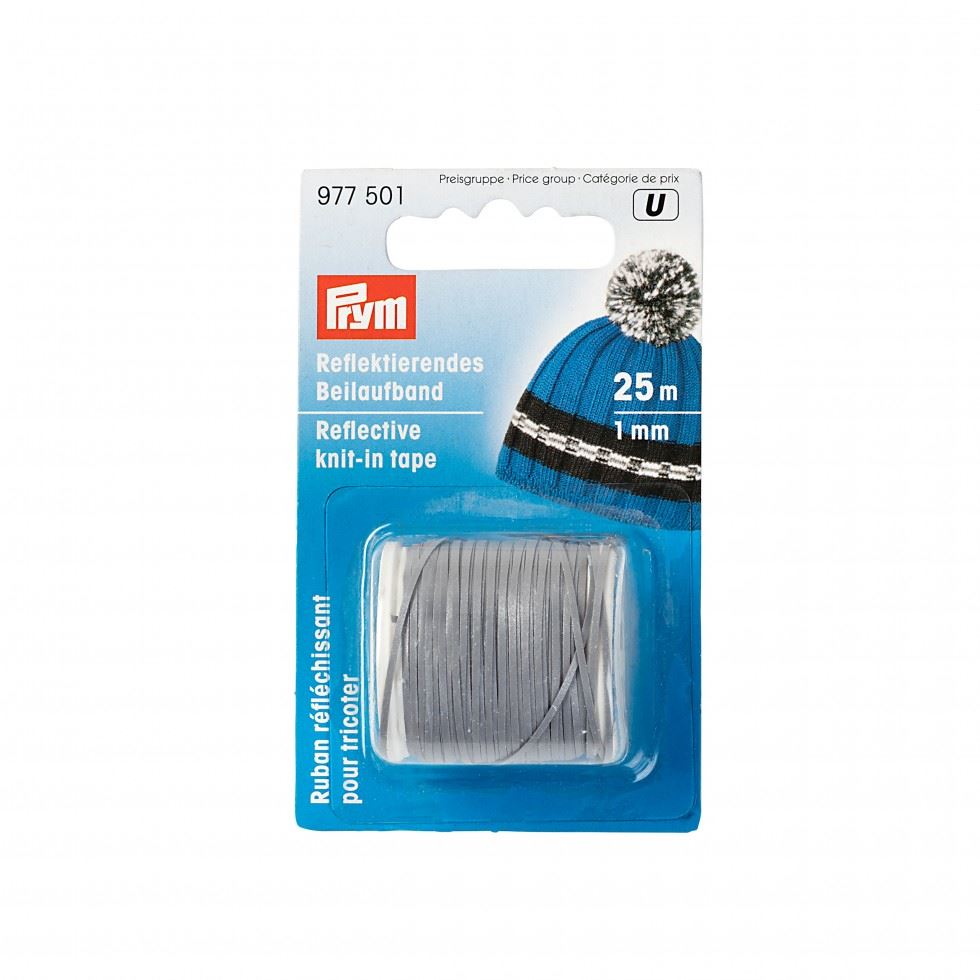 Prym Silver Fine Reflective Tape