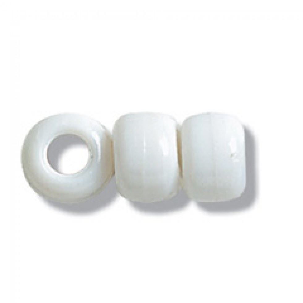 Trimits Crow Beads White
 