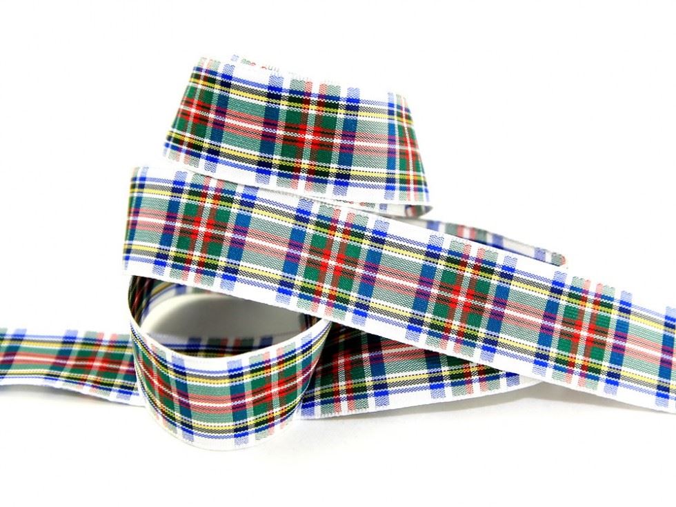 Berisfords Woven Tartan Ribbon (Value Roll) 1 Dress Stewart