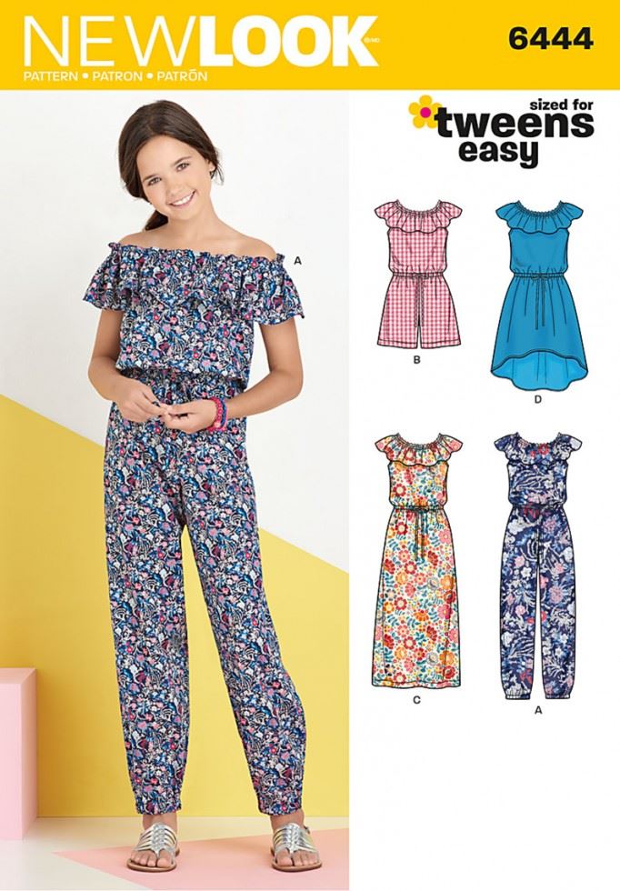 New Look Paper Sewing Pattern 6444
 