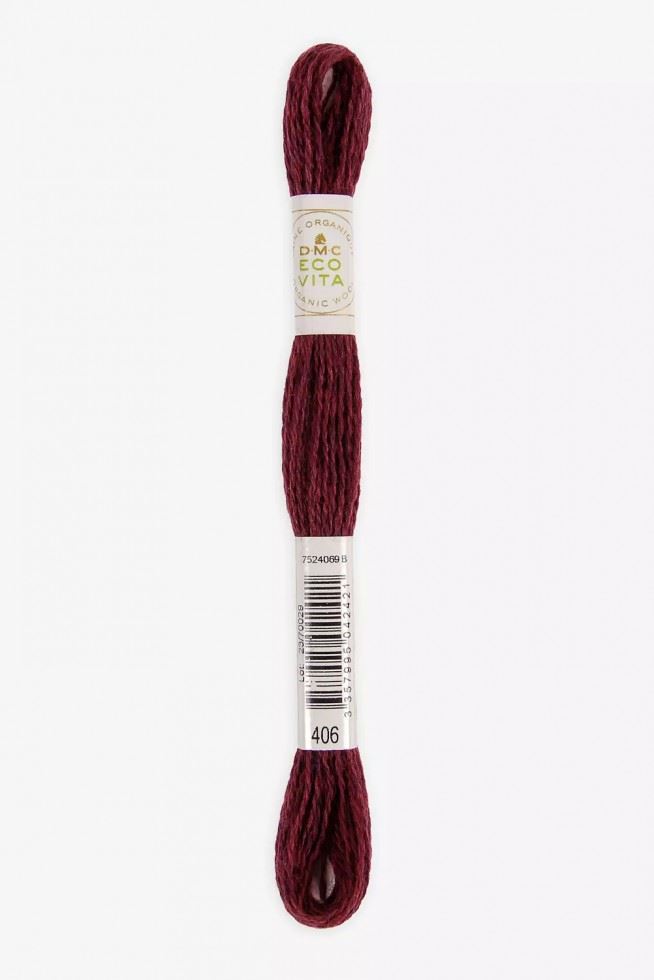DMC Eco Vita Organic Wool Embroidery Thread 406
 