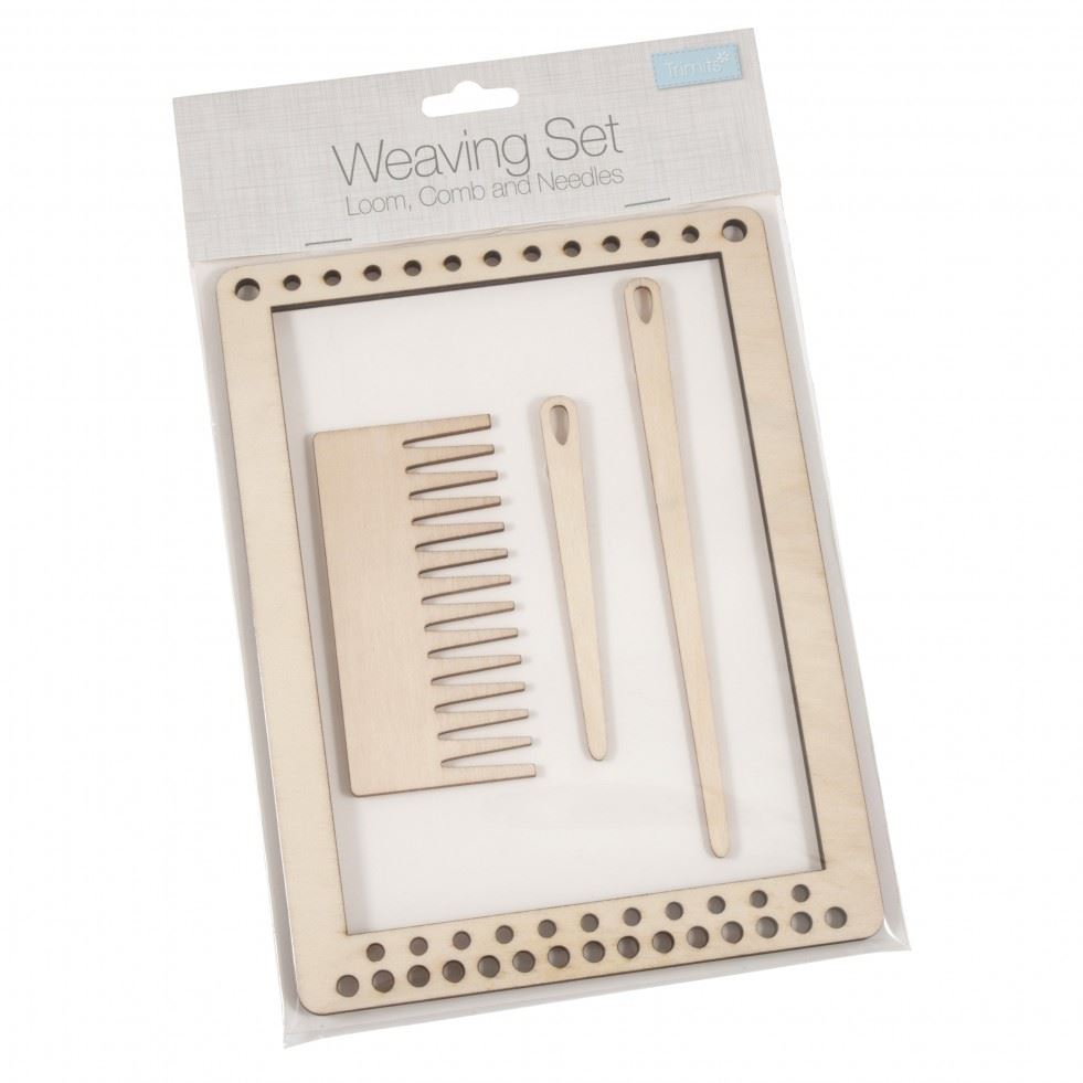 Trimits Weaving Set Loom Comb & Two Needles