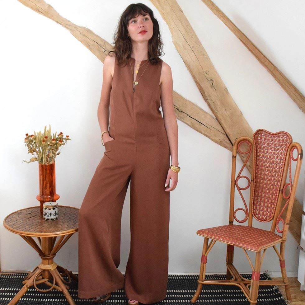 Cousette Paper Sewing Pattern Jumpsuit
 