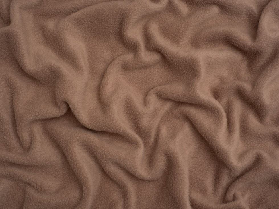 Minerva Core Range Mushroom Polar Fleece Fabric