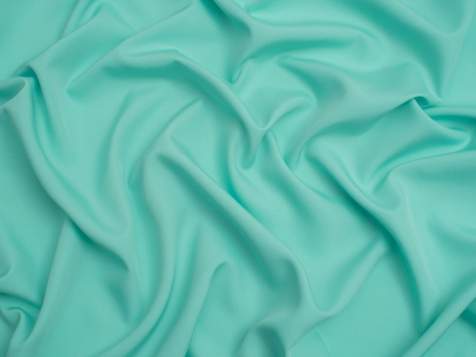 Minerva Core Range Soft Mint Soft Touch Crepe Fabric