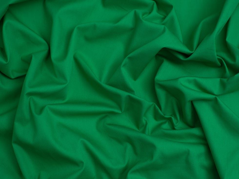 Minerva Core Range Medium 100% Cotton Poplin Fabric Emerald Green
 