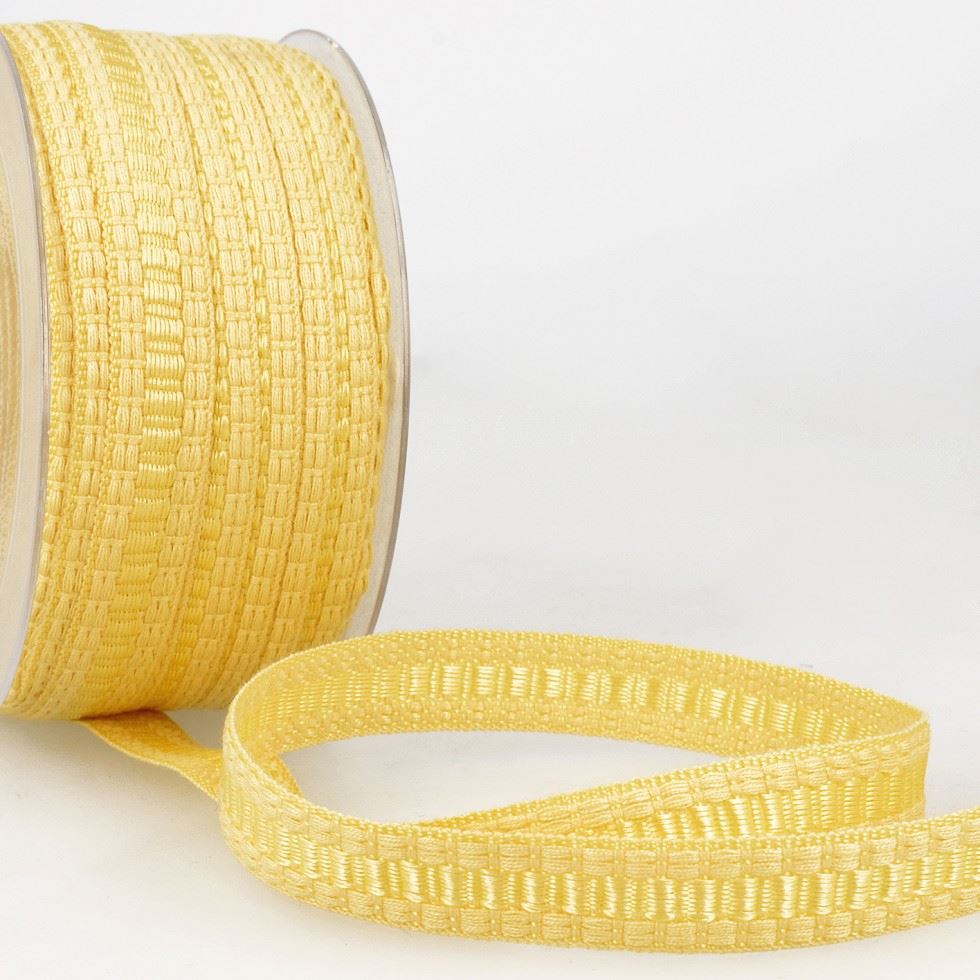 Stephanoise Flat Braid Trim Lemon
 