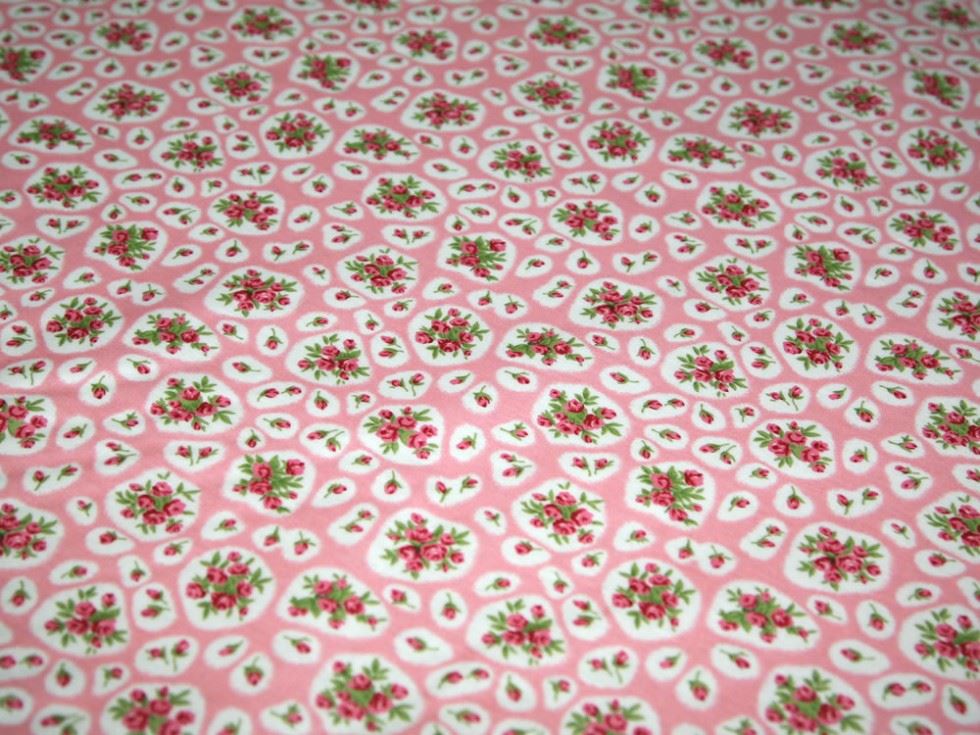 Laminated Cotton Vinyl Fabric Pink
 