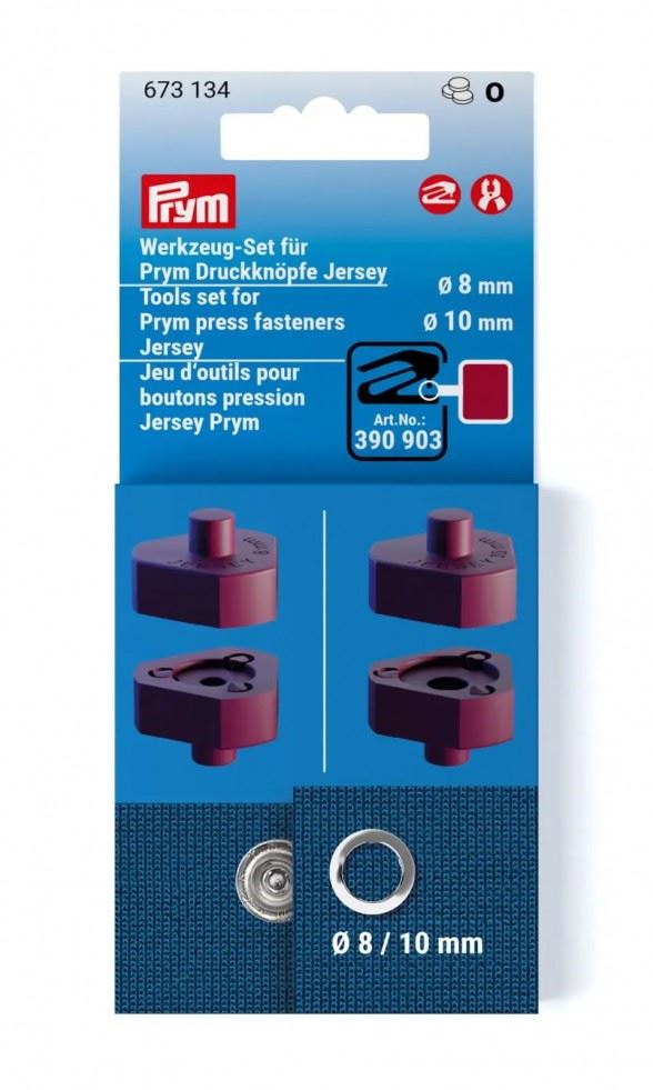 Image of Prym Jersey Press Fastener Tool Set For Vario Creative Tool