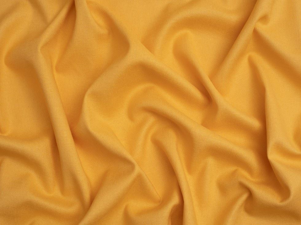 Minerva Core Range Stretch Woven Linen Viscose Fabric Ochre
 
