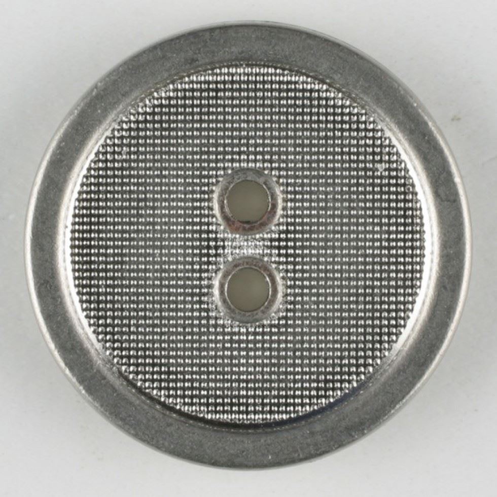 Dill Round Metal Buttons (Value Pack) Dull Silver