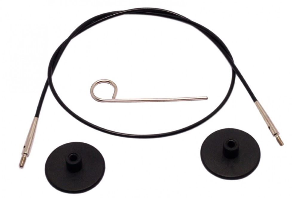 Minerva Interchangeable Needles Cord Black Knit Pro Kp10524