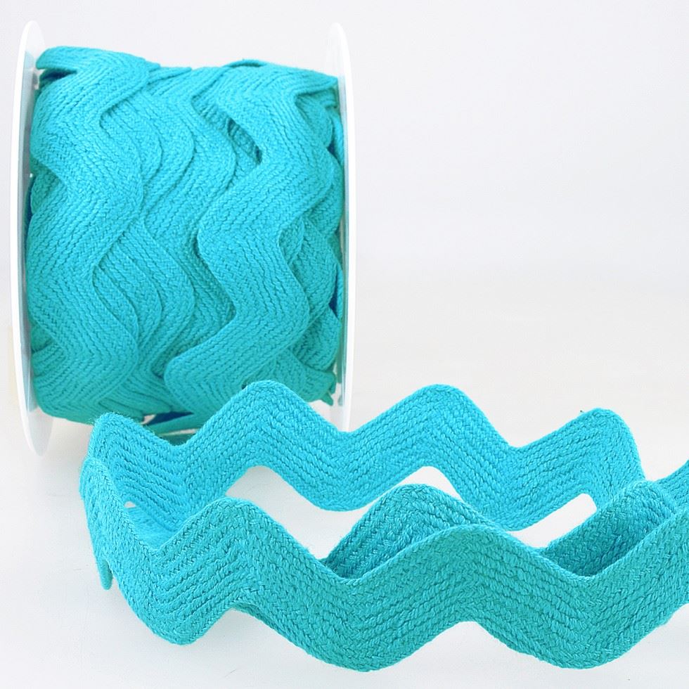 Stephanoise Ric Rac Trim Turquoise
 