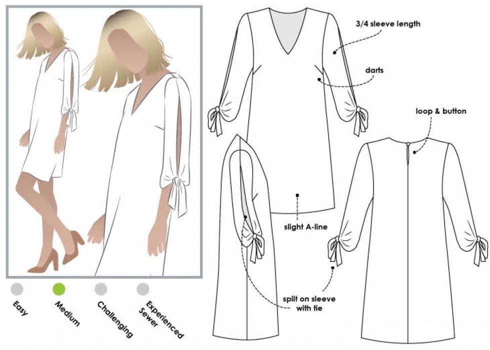 Style Arc Sewing Pattern Marilyn Dress