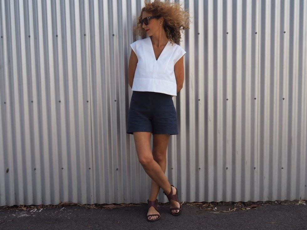 Tessuti Paper Sewing Pattern Leni Top