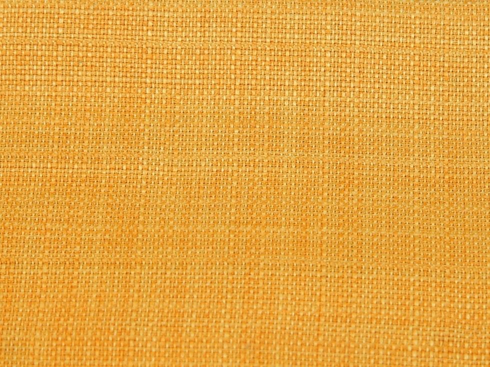 Mustard Deadstock Linen Look Polyester Suiting Fabric