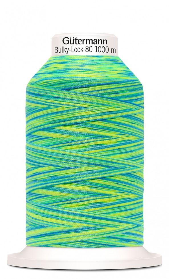 Gutermann Multicolour Bulky Lock 80 Overlocker Thread 9968