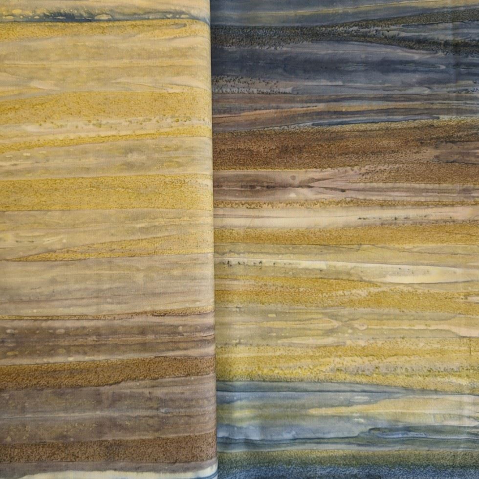 Kingfisher Landscape Cotton Batik Fabric 8
 