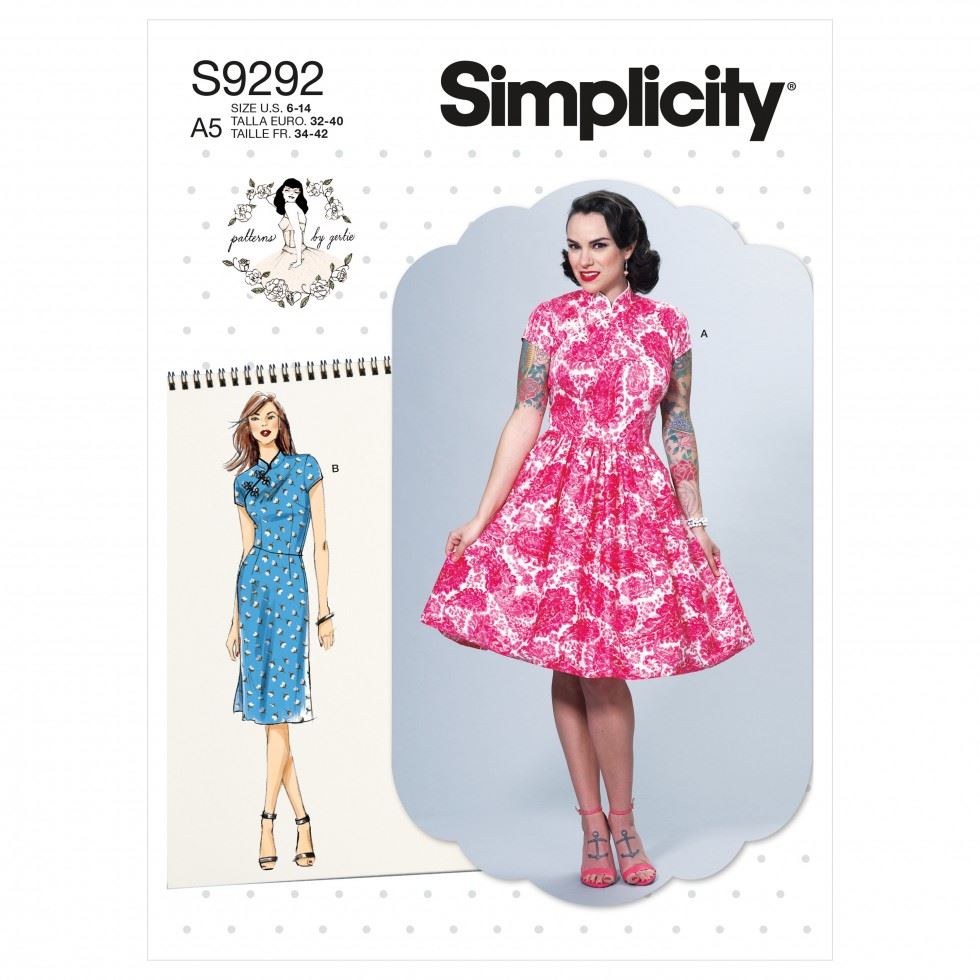 Simplicity Paper Sewing Pattern 9292
 