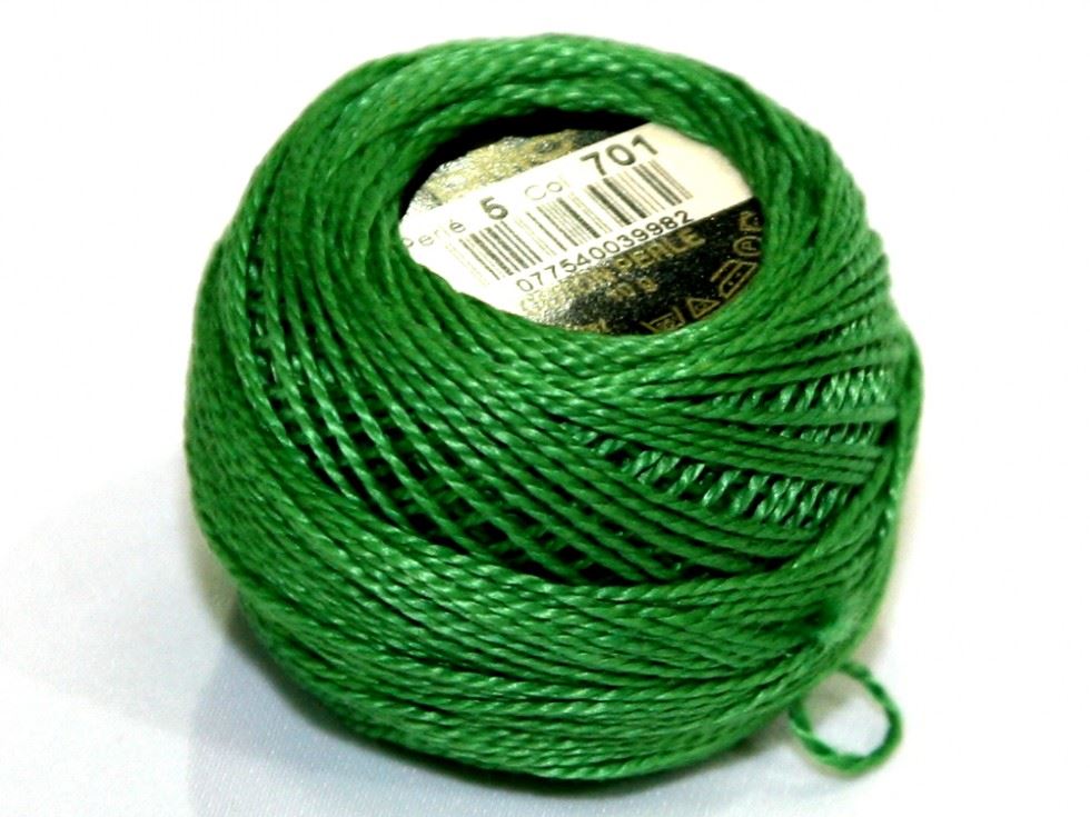 Dmc 701 Size 5 Cotton Perle Thread