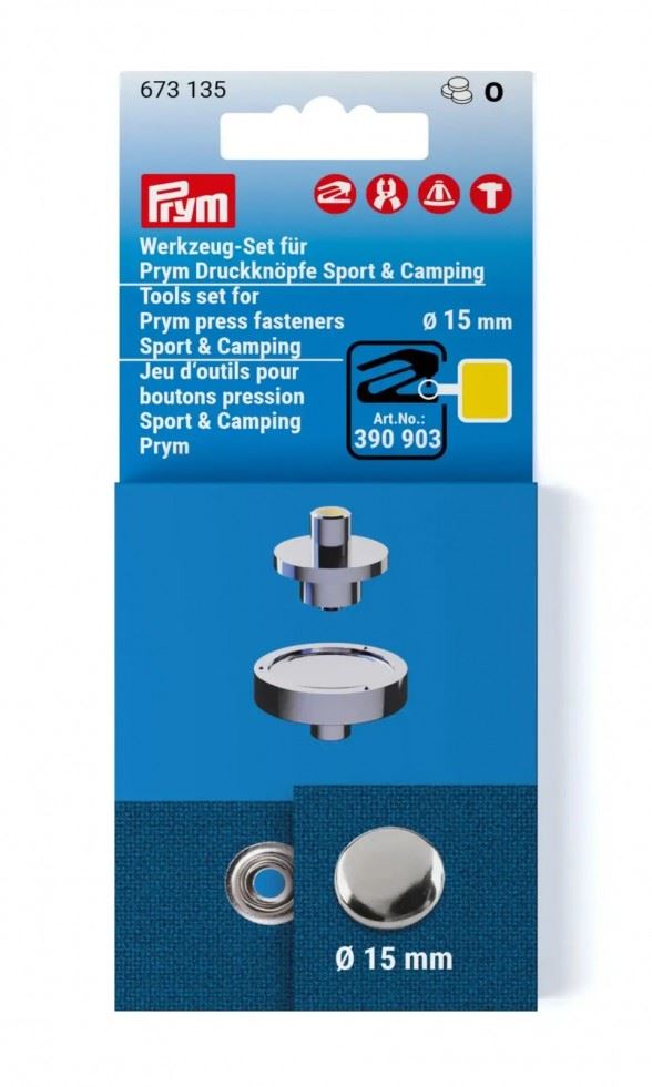 Image of Prym Spot & Camping Press Fastener Tool Set For Vario Creative Tool