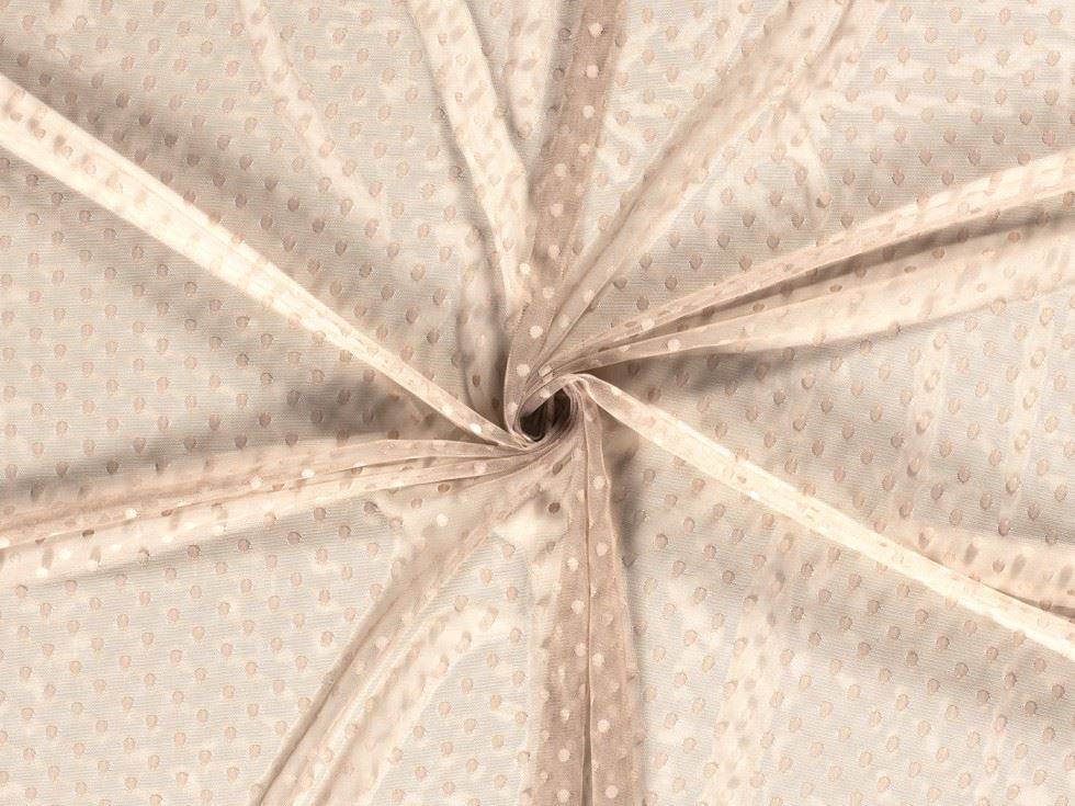 Delicate Lace Fabric Beige
 