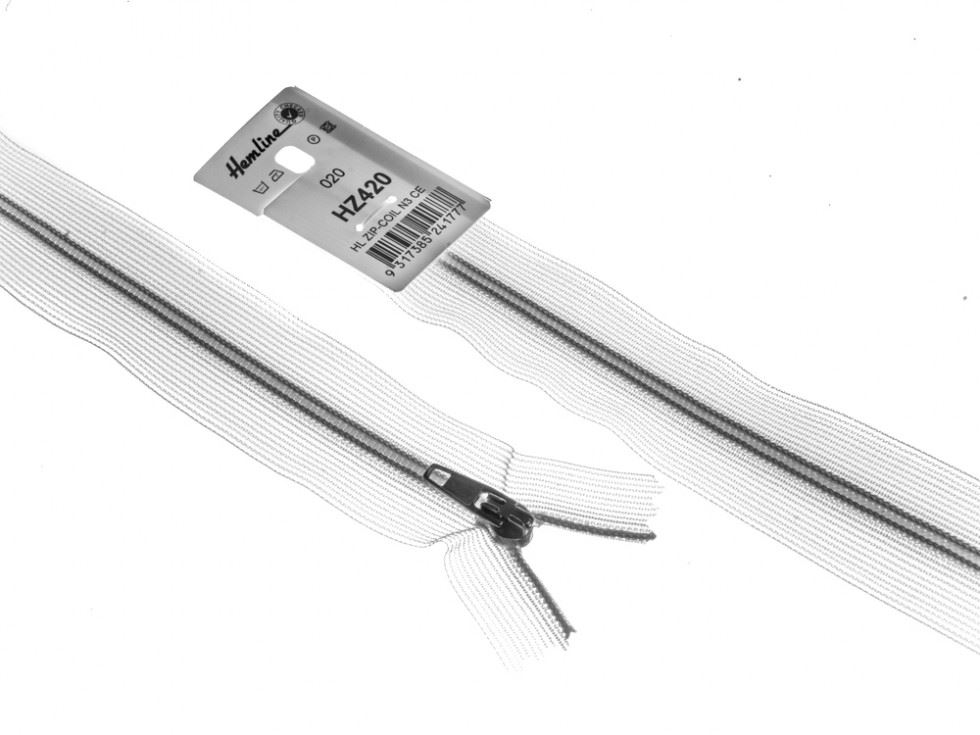Nylon Closed End Zips Transparent