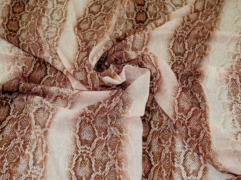 Viscose Georgette Fabric Copper
 