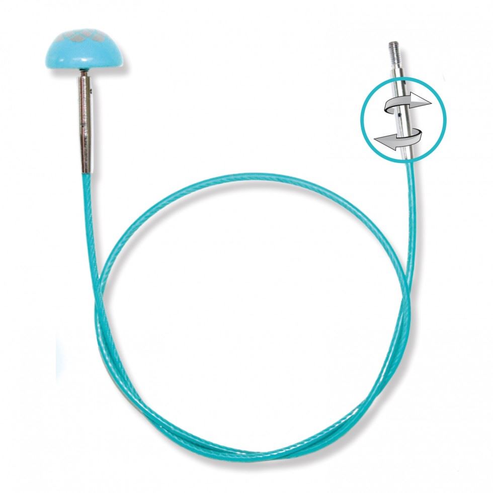 Minerva The Mindful Collection 360 Degree Swivel Interchangeable Cable Knit Pro Kp36605