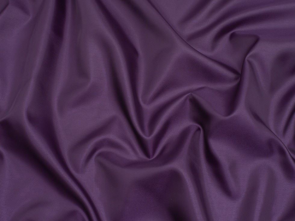 Premium Habotai Lining Fabric Dark Purple