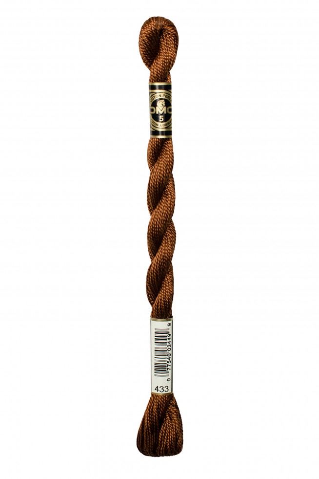 DMC Size 5 Cotton Perle Thread 433
 