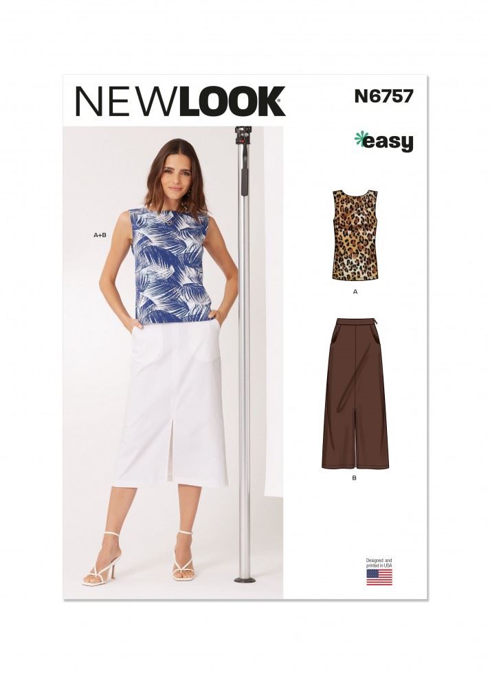 Minerva Sewing Pattern 6757 New Look Newlook-6757