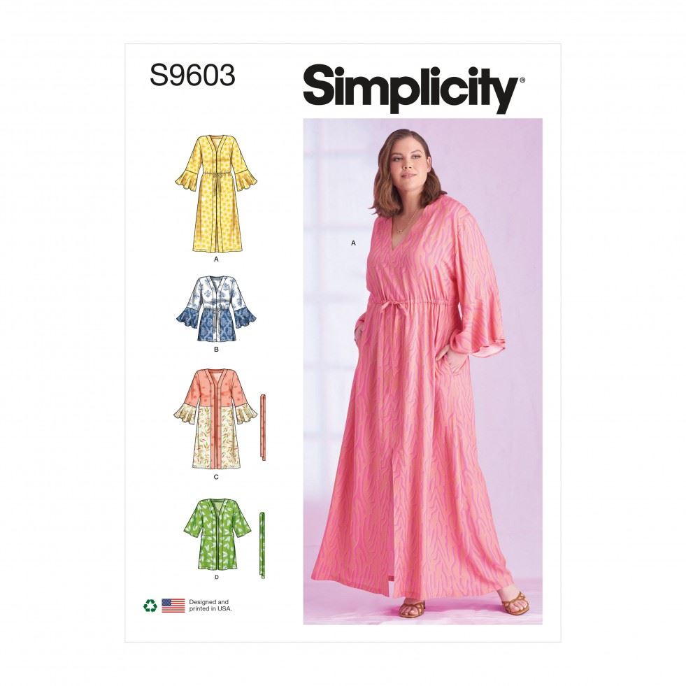 Simplicity Paper Sewing Pattern 9603
 