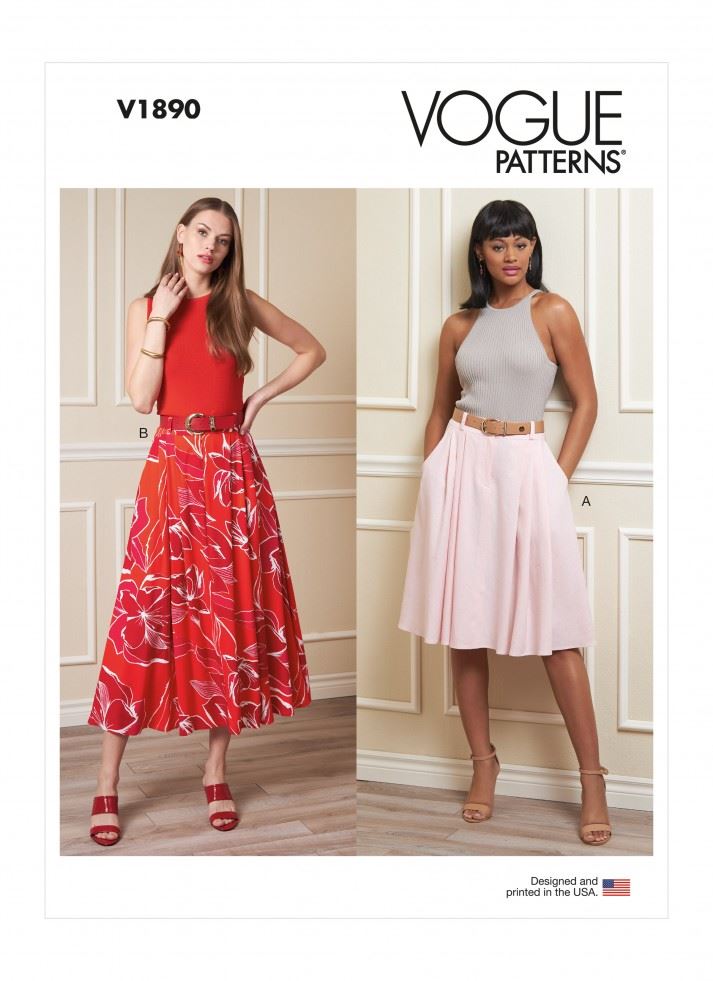 Vogue Paper Sewing Pattern 1890