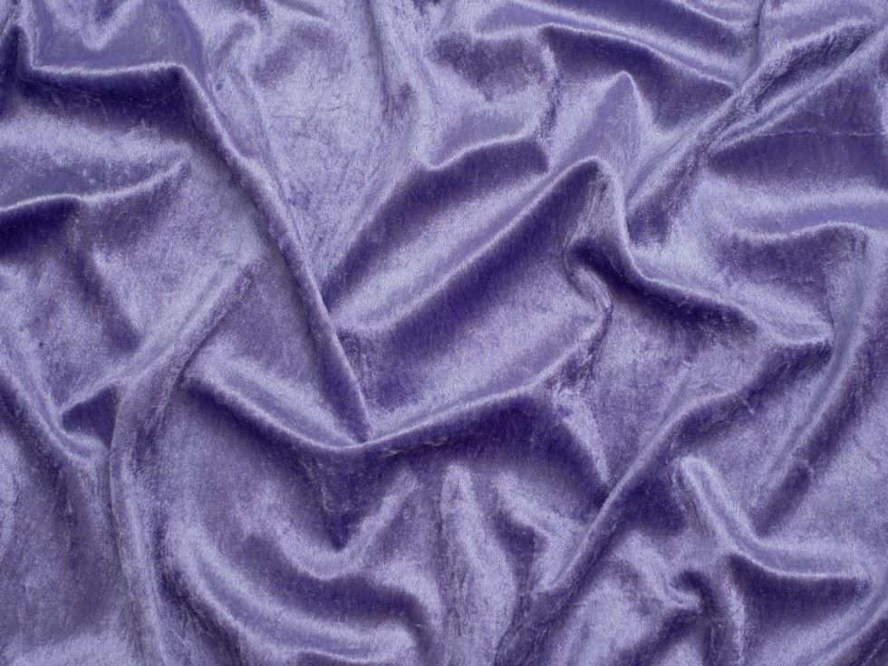 Minerva Core Range Purple Crush Velvet Stretch Knit Fabric